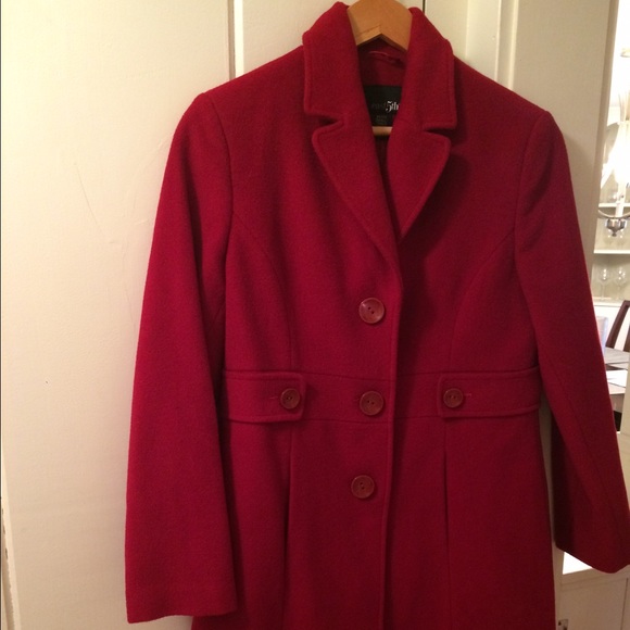 East 5th Cashmere/Wool Blend Peacoat