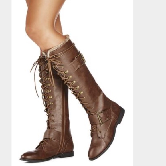 NEVER WORN JustFab Addison Boots