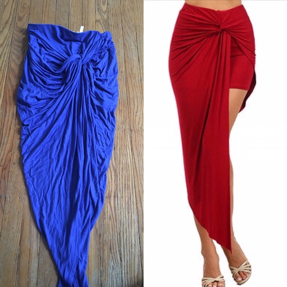 ✨Knot front tie skirt✨