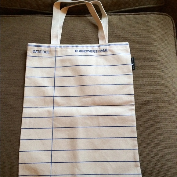 Handbags - Cute canvas out of print bag