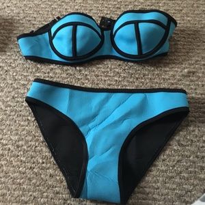 Triangle bathing suit