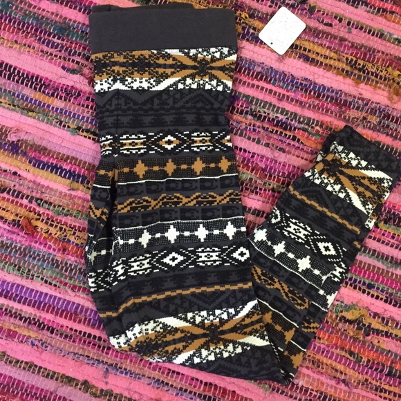 Free people patterned print leggings