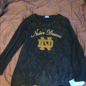 University of Notre Dame women's long sleeve