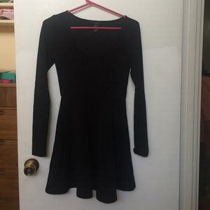 Lace black dress