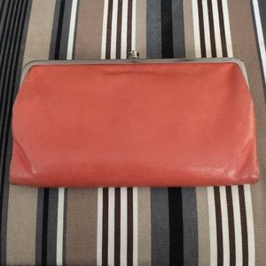 Hobo Lauren Orange Wallet