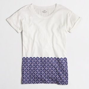 NWT Tile Hem Collector Tshirt