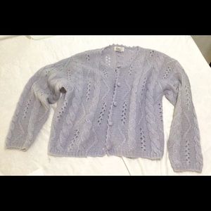 Sostanza lit Mohair purple Sweater VTG size M