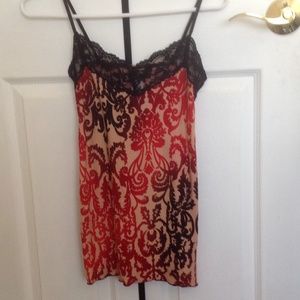 Poetry Clothing Black strapped top, black lacing