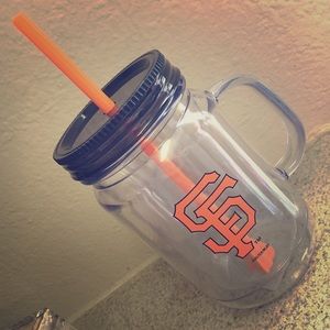 SF GIANTS mason jar water bottle ❤️⚾️
