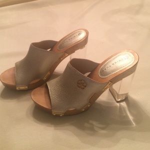 Trina Turk Palm Spring Lucite Heel