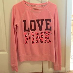 Victoria's Secret PINK crew neck sweatshirt