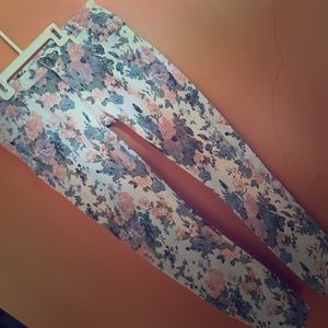 🔥THE LOWEST🔥 Floral Print Straight Leg Pants