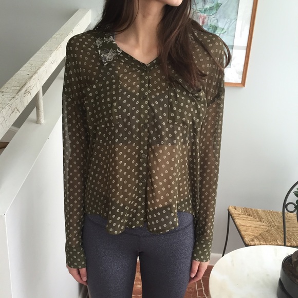 Free people button up