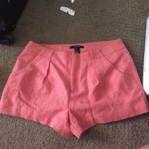 Forever 21 pink dress shorts