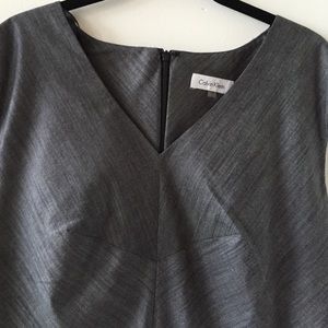 Calvin Klein dress, grey, size 12