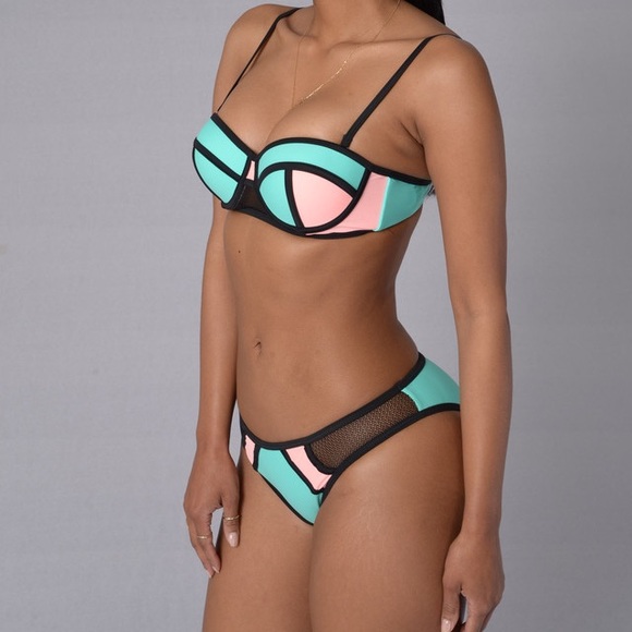 🚫SOLD🚫Colorblock bikini - Picture 3 of 4