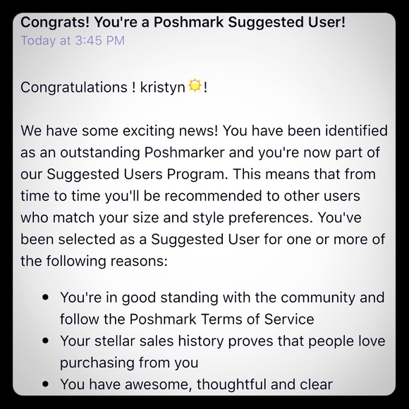 I'm a suggested user!