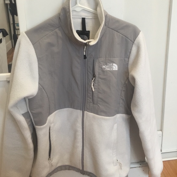 White North Face jacket
