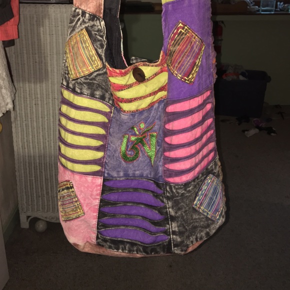Stylish boho/hippy over the shoulder bag