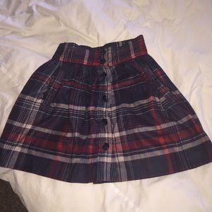 Cute plaid French Connection skirt