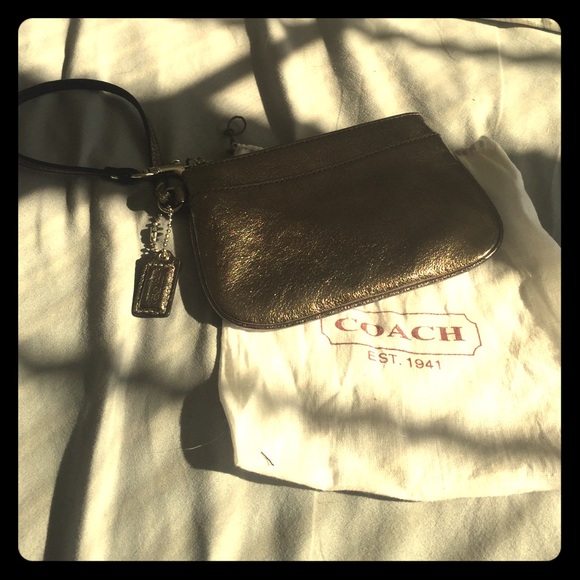 Coach wristlet