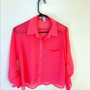 New coral top