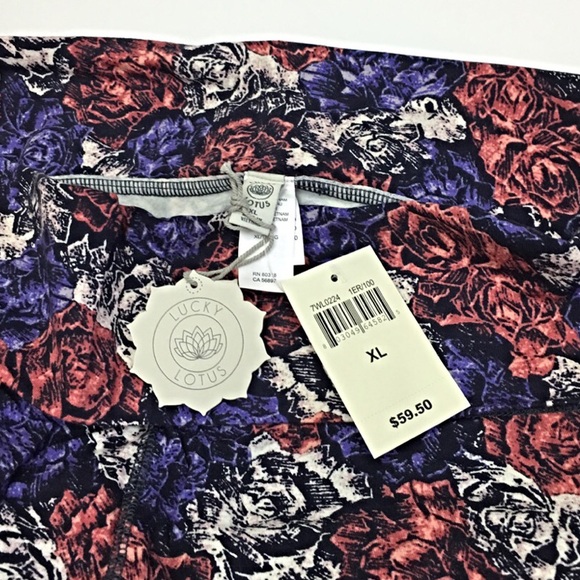 Lucky Brand Lotus Rose Garden Legging- New w/Tags - Picture 4 of 4