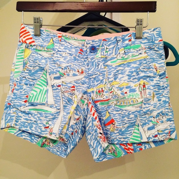 Lilly Pulitzer Get Nauti Callahan shorts