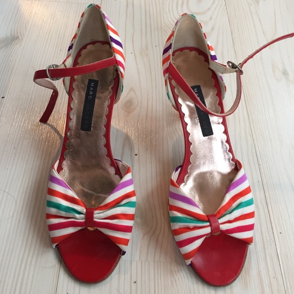 Marc Jacobs Colorful Strappy heeled shoe