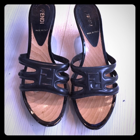 100 % Authentic Fendi Heels
