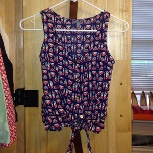 Pink and blue spring tank! Charlotte Russe