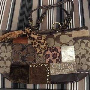 Patchwork Coach Purse