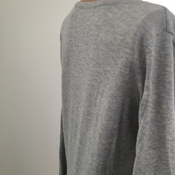 Grey Button Down Sweater - image 3