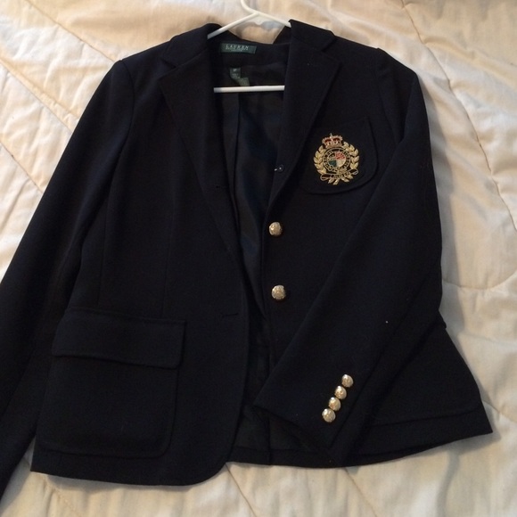 Brand new women's black Ralph Lauren blazer jacket