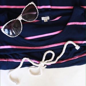 Striped J. Crew Dress