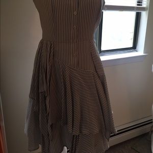 Nwot Calvin Klein stripe spring dress sz 4
