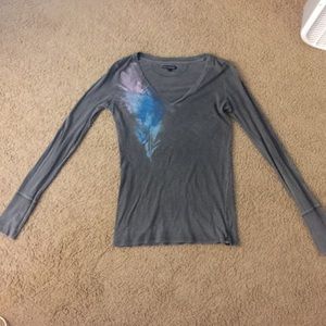 Gray long sleeve