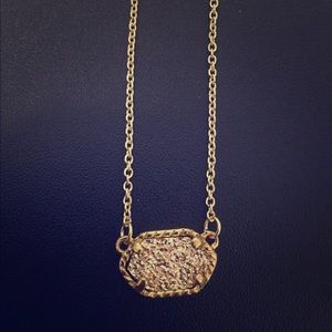 Rose gold necklace