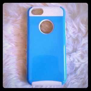 Aqua/White Iphone 5c Cover