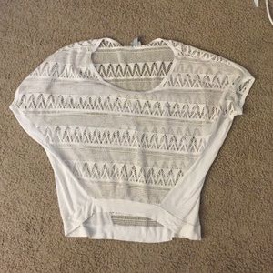 White see-through shirt