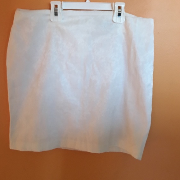 White Mini Skirt