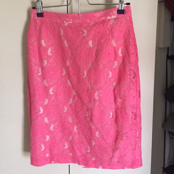 Pink skirt
