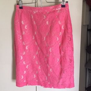 Pink skirt