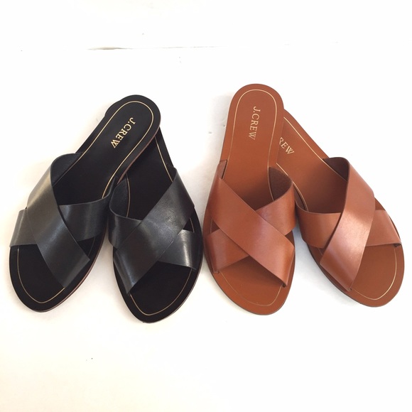 J. Crew Shoes - J. Crew Vachetta leather criss cross sandals 9 J. Crew Shoes - J. Crew Vachetta leather criss cross sandals 9