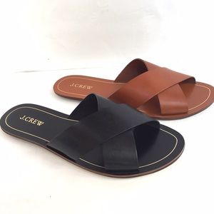 J. Crew Shoes - J. Crew Vachetta leather criss cross sandals 9 J. Crew Shoes - J. Crew Vachetta leather criss cross sandals 9