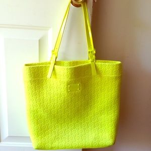 Michael kors jet set neoprene tote