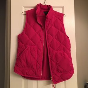 Pink J. Crew vest