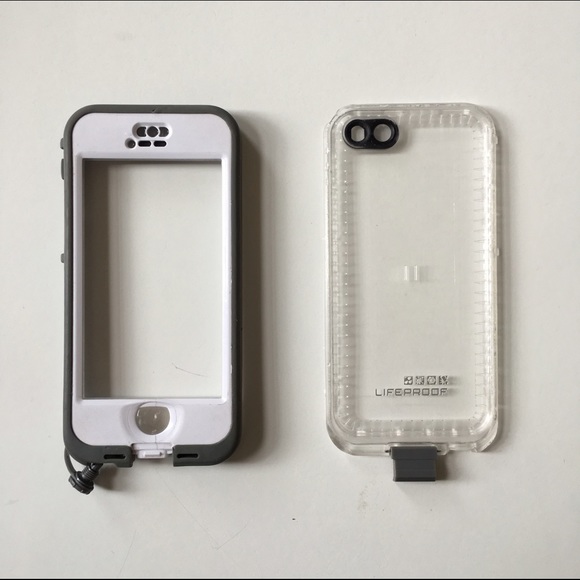 Lifeproof for iPhone 5s - nüüd, white and grey