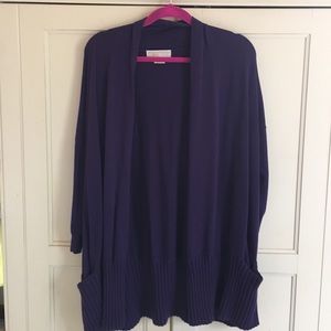 Michael Kors Eggplant Purple long sweater