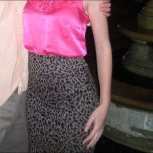 Leopard skirt